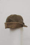 AVIVA JIFEI XUE 24 Autumn and Winter Dark Olive Cotton Brushed Back Hiking Hat AJX-FW24-TC-DOCBKWLC-SGLGW-F Dark Olive Plaid